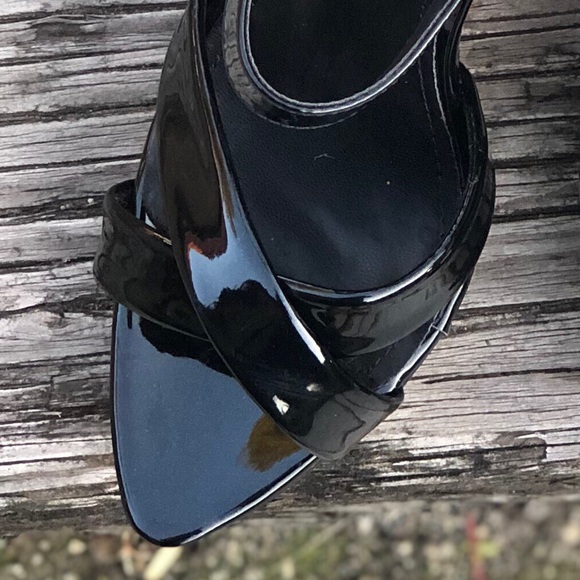 PATEN PLATFORM HEELS - Picture 6 of 7